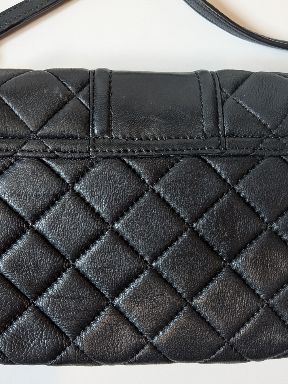 Calvin Klein Black Quilted Crossbody with Silver-Tone Hardware - Picture 8 of 13